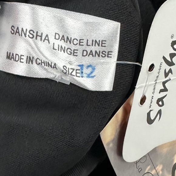 Women’s Sansha Pull-on Black Skirt, Size 12 - Picture 8 of 8